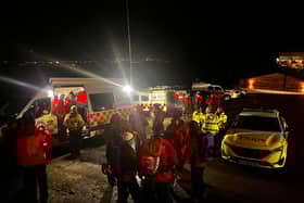 The search operation was coordinated form Wellsprings car park