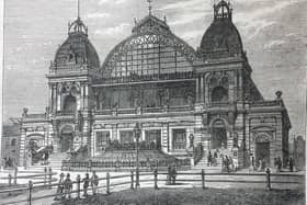 Winter Garden and Aquarium at Morecambe. (unknown date). Photo courtesy of Morecambe Winter Gardens.