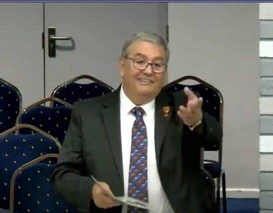 Cllr Barrie Yates
