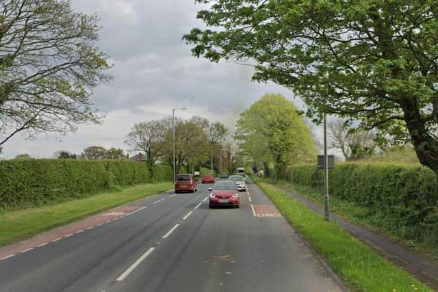 Garstang Road was closed in both directions between St Michael’s Road and White Horse Lane (Credit: Google)
