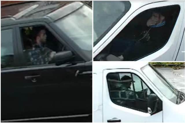 Can you help Lancashire Police identify these three men?