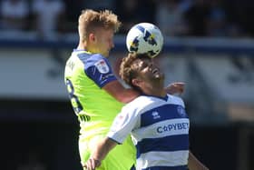 North End's Ali McCann and QPR's Nicolas Madsen (CameraSport)