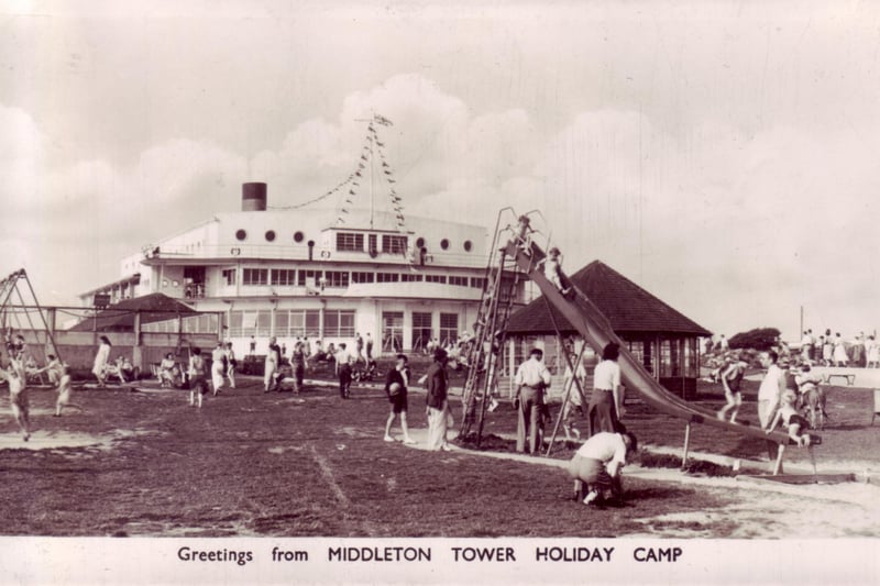 Thanks to Mrs Mary Yardley for this postcard from the old Pontins Middleton Tower Holiday Camp.