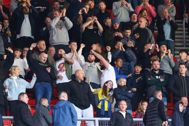 Preston North End fans.