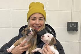Bleakholt Animal Sanctuary President Gemma Atkinson has launched th the charity’s Christmas Shoebox Appeal so the animals at the sanctuary have a present on December 25th.