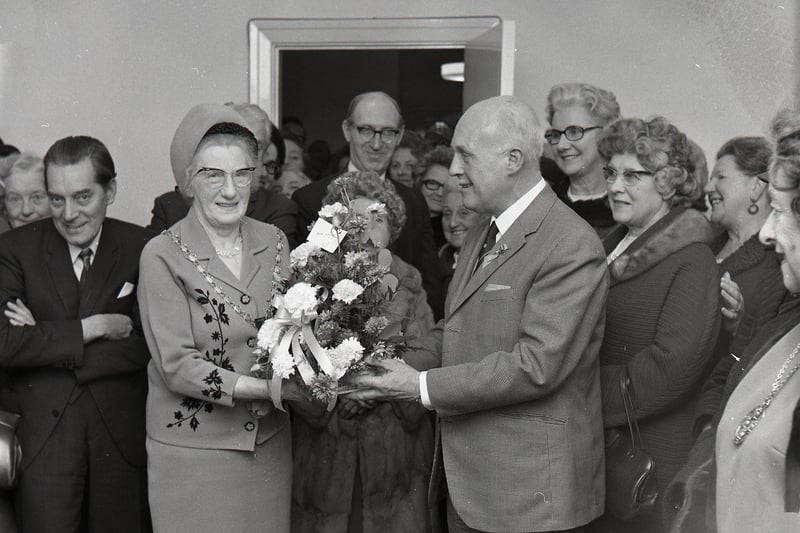 The opening of an old peoples home on Garstang Road in Fulwood
November 1971