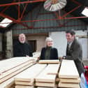 Chew's Yard founders (l-r) Neil Thornton, Christine Cort and Ben Casey
