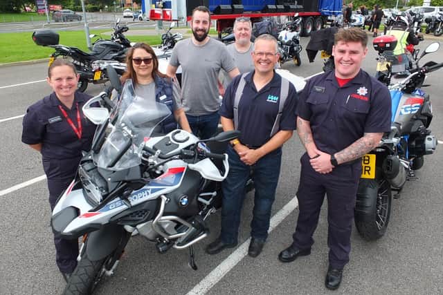 Biker Down Lancashire with Bowker Motorrad Staff