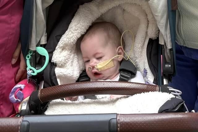 Robyn is now home after spending her first few months in hospital.