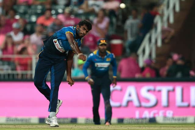 Lahiru Madushanka's 61 took him past 1,000 runs for the season