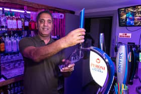 Bar and function room owner Bobby Sethi inside Revival Bar & Club on Walton Street, Nelson. Photo: Kelvin Lister-Stuttard