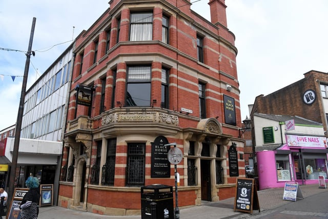 The Black Horse is the only pub in the country to have entrances on three different streets.