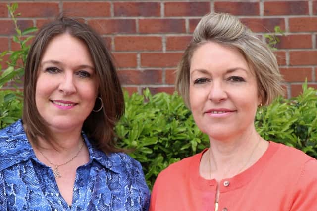 Left Sophie Petrie Managing Director, and right Sarah Keighley Chief Financial Officer. 