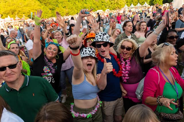 The crowds at Leyland's Music in the Park 2023. Photo: Kelvin Stuttard
