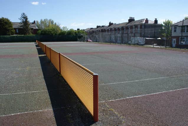 The tennis courts at Moor Park are amongst a trio of facilities that are in line for a refurb