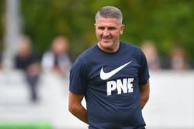 Preston North End manager Ryan Lowe.