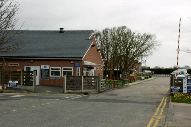 Kirkham Open Prison.