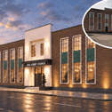 The proposed Saul Street Studios will be born out of the historic Preston Masonic Hall building (inset)