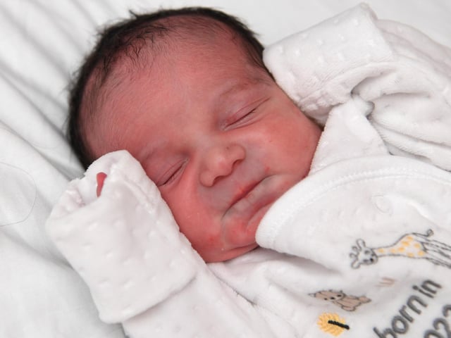 Tyrese Glenn, born on September 16 at 10.45am weighing 6lb 4oz, to Dolores Glenn from Deepdale.