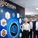 L-R: Karen Usborne, Peter Rawlings and John Scarlett from Origin, Steve Molyneux FW Capital, and Sue Barnard British Business Bank.