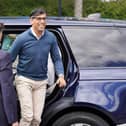 Rishi Sunak on the campaign trail (Picture: James Manning/PA Wire)