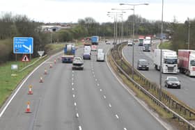 The M6 motorway which is expected to be busy this Friday 