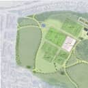 Plans show how the sports hub could look.