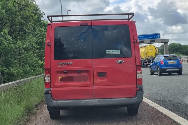 This van was seized by police on the M6 at Preston due to no insurance.
The MOT had expired in November 2021 and the driver has been reported for both offences.