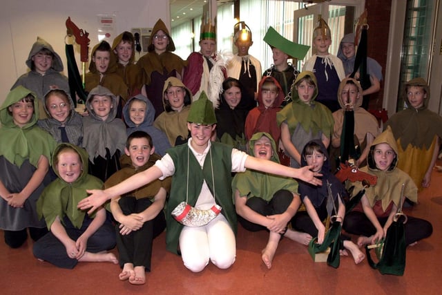 Sacred Heart RC Primary School as Robin Hood at Preston Schools Music Festival