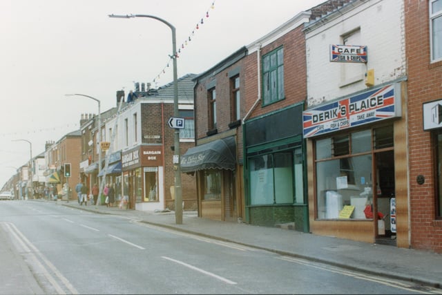 Derik's Plaice fish and chips shop was still going strong on Plungington Road in the 90s