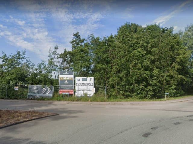 Signposted from the Titan Way/Aston Way roundabout, the new estate is being delivered in five phases - the final three of which have now been confirmed (image: Google)