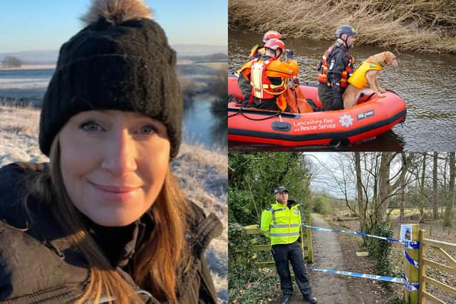 The last known movements of Nicola Bulley who vanished while were walking her dog in St Michael’s on Wyre have been revealed by police (Credit: PA/ Peter Byrne/ Lancashire Police)