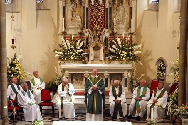 The 150th anniversary Mass in 2005 at Our Lady and St Patricks Church, in Walton-le-Dale 