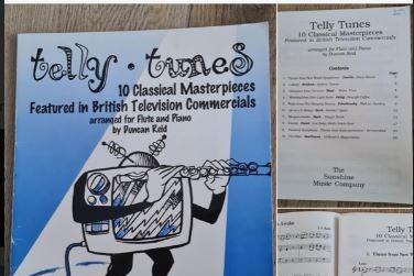 Ever wanted to receate classic TV adverts in your own home?
Well, with this Telly Tunes music book for just £1, you can do just that.
How about a bit of Andrex tissue or Hellman's mayonnaise?