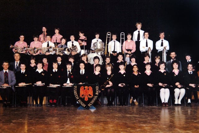 Lancashire Post reader Mrs Avis Balmer of Ashton sent in this picture of the Tulketh High School band in 1983. Her daughter Ethnie, is pictured on the front row, third from left