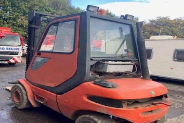 A Lancashire trucking company has been fined after a mechanic died while repairing a forklift truck (Credit: Health and Safety Executive)