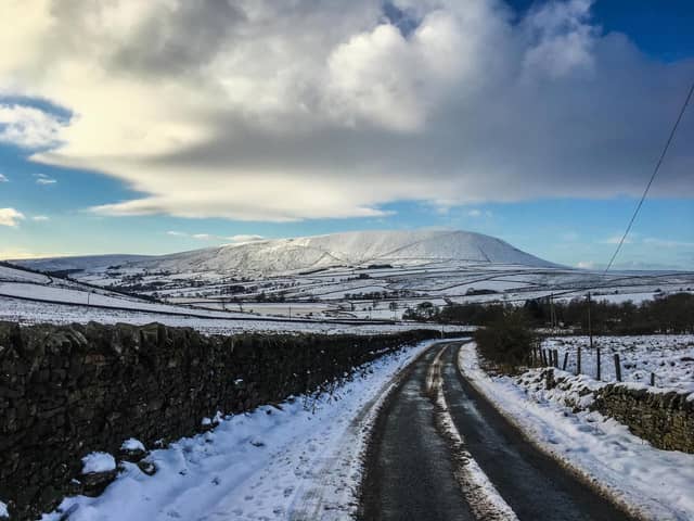 Pendle Hill in East Lancashire