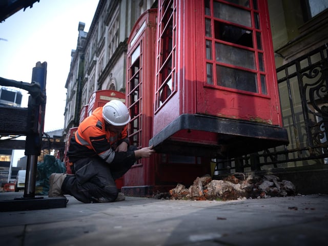 It's lift-off for the kiosks - but they will be back soon