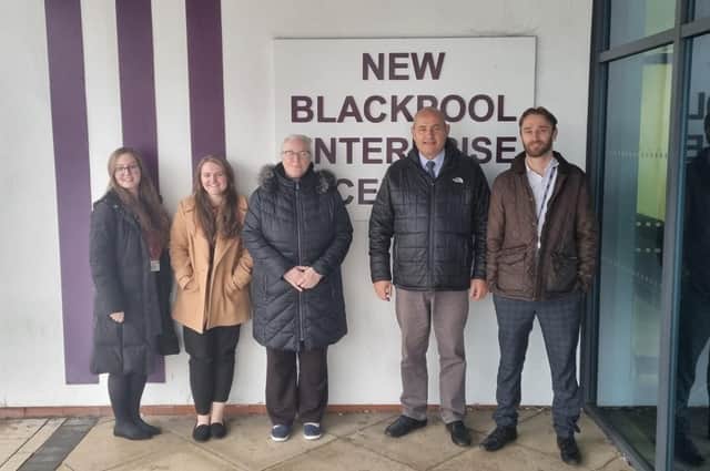 The PHX Training team in Blackpool at their Lytham Road office