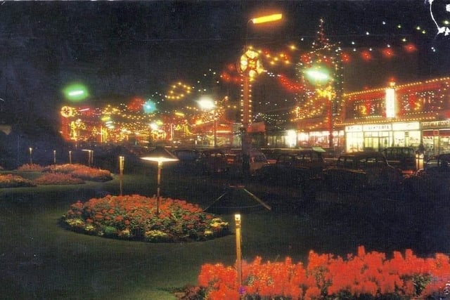 Morecambe Illuminations on the promenade drew in the crowds every year. Picture courtesy of Mac D McAllister.