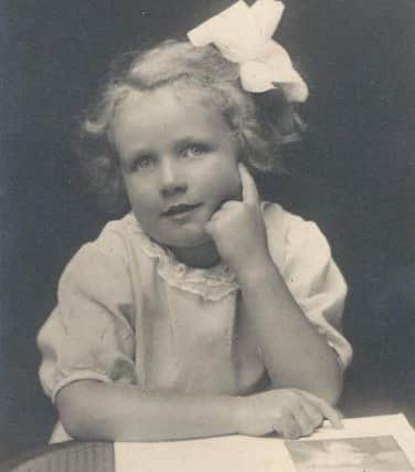 Edna as a child in Barrow