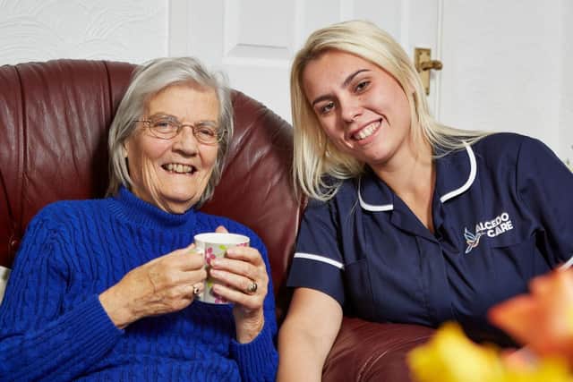 Alcedo launched its new live-in care service due to rising demand, which helped increase turnover