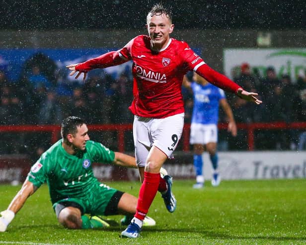 Michael Mellon was recalled by Burnley earlier this week Picture: Jack Taylor/Morecambe FC