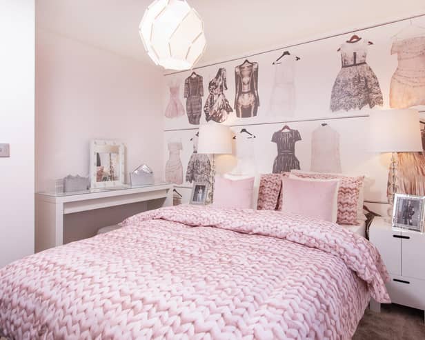 BM - One of the bedrooms inside the newly updated Ripon show home