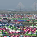 American and British scouts pulled out of the World Scout Jamboree in South Korea, citing scorching temperatures, as organisers weighed whether to cut short an event also reportedly plagued by dire campsite conditions (Photo by ANTHONY WALLACE/AFP via Getty Images)