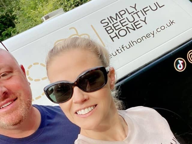 Husband and Wife, Stu and Vicky Walsh, Simply Beeutiful Honey