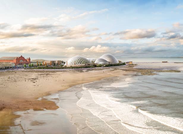 How Eden Project North would look in Morecambe.