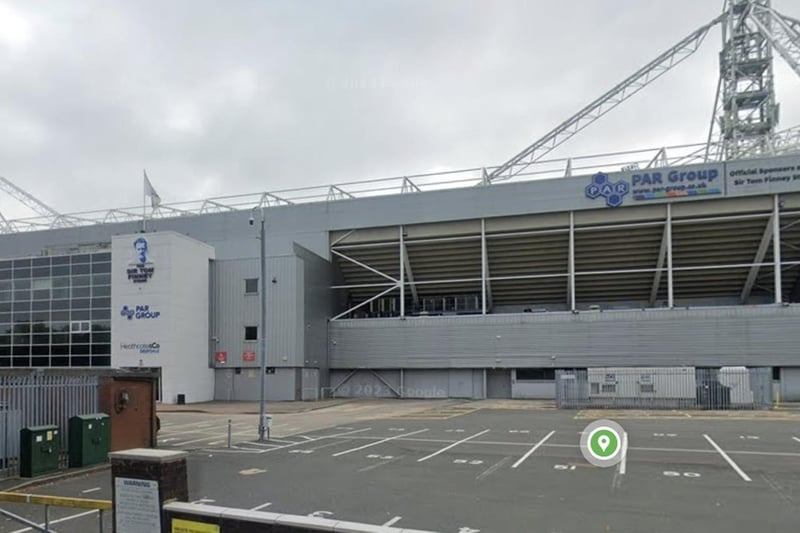 Rated 5: Sodexo Limited (Invincibles Pavilion) at Preston North End Football Stadium, Sir Tom Finney Way, Preston; rated on November 21

 Rated 5: Sodexo Limited (Sir Tom Finney Lounge) at Preston North End Football Stadium, Sir Tom Finney Way, Preston; rated on November 21