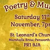 All welcome to the autumn concert at St Leonard's church, Penwortham. Image: Preston Orpheus Choir