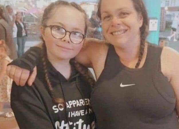 Renae Archer and her mum Rebecca